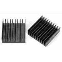 Wakefield Thermal 614-30ABT5 Component Unidirectional Fin Heat Sink for BGA, Aluminum, 38.1x7.6mm, Chomerics T411