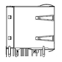 Molex 85727-7108 Magnetic Jack FE 2X4 GRN/YW GRN/YW IND