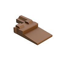 Amphenol SINE Systems AW2P-D Accessories 2 Pin Recept Wedge Keyed D Brown
