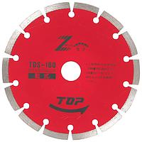 TOP Kogyo TDS-180 Diamond wheel segment type (180mm, 2mm)