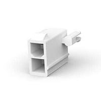 AMP Connectors - TE Connectivity 2029265-2 Headers 2P VRT HDR W/PGS GLOW WIRE