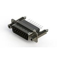 EDAC 627-015-371-257 D-Sub Connectors - Standard Density Vertical Metal Body D-Sub Connector