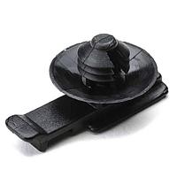 HellermannTyton 155-38102 Connector Clip Connector Clip with Round Fir Tree, 0.75 - 1.5 mm Panel Thick., 6.5 - 7.0 mm Hole Dia, PA66HIRHS, Black, 500/pkg