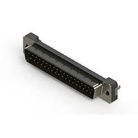 EDAC 627-037-620-216 D-Sub Connectors - Standard Density Vertical Plastic Body D-Sub Connector