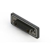 EDAC 628W17W2124-2N2 Mixed Contact D-Sub Connectors Vertical Waterproof Power Combo D-Sub Connector