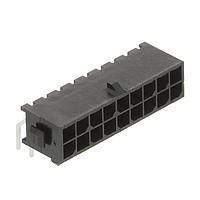 AMP Connectors - TE Connectivity 4-794618-8 Headers HDR ASSY 18P R/A TIN