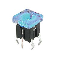 E-Switch TL1240BICOLORGREENYELLOW Tactile Switches 50mA 12VDC, Green and Yellow LED