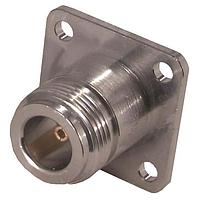 HUBER+SUHNER 23_N-50-0-1/133_NE Connectors N straight flange receptacle jack(f)