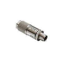 Amphenol LTW MSXS-08BMMD-SL8001 Sensor Cables / Actuator Cables M12 Circular Metric Connector, X Code, Metal, 0.5A, 08 pins, Male Connector, Male Contact, Straight, Screw Thread, IDC, Field Installable, F5.0 - F9.0mm, IP68 Mated