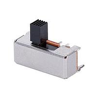 Same Sky (formerly CUI Devices) SLW-1518562-5A-RA-S-D Slide Switch 15.1 x 8.5 x 6.2 mm, 5 mm Raised Slide Actuator, Right Angle, Through Hole