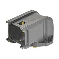 HARTING 09100000800 Housings HAN 1A BULKHEAD HOUSING ANGLED