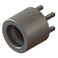 Amphenol SV Microwave SF1287-6001-TD PCB Connectors SMP M PCB Thru-Hole Conn, FD, Tin Dipped