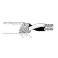 Belden 83319E 009100 Electrical Cable 22AWG 2C SHIELD 100ft SPOOL WHITE