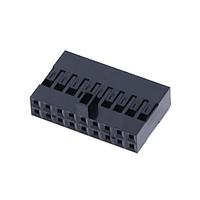 Amphenol FCI 65846-008ELF Receptacle Housing MINI LATCH HSG .100X100CC--POL