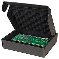 Protektive Pak 37036 Circuit Board CIRCUIT BOARD SHIPPER W/BLACK FOAM, 10-1/2 X 8-1/2 X 2-1/2