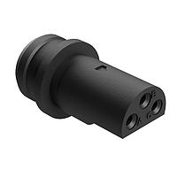 Amphenol SINE Systems 044 103 10003 Connectors 3 Position Female Plug, Standard Type