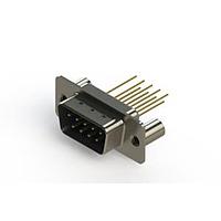EDAC 627-M09-623-LN3 D-Sub Connectors - Standard Density Vertical Machined D-Sub Connectors
