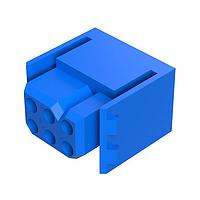 Amphenol Positronic PLB06F7000 Connectors Power Connector - 2 Row, 6 size 16 contacts, Socket (Female), Crimp (contacts ordered seperately)