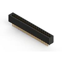 EDAC 355-036-500-201 Without Flanges 36P .156" x .140" BLACK