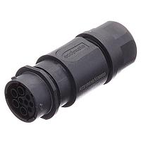 Amphenol SINE Systems RTS1BS16N09S03 Connectors Inline Receptacle 4+5 POS SZ 16 Socket