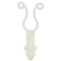 Essentra Components BHKL-450-6-01 Twist Tie Curly Lock,Blnd Hl,Nat,.40 in-.50 in