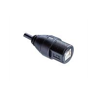 Amphenol LTW UB20ML-NBML-SA001 USB Cables / IEEE 1394 Cables USB, Type B 2.0, Plastic, 1.5A, Male Connector, Straight-to-Straight, Screw Thread, Overmolded Double Ended, Length 1000mm, IP67