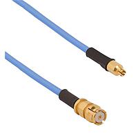 Amphenol SV Microwave FSSMPS-047-FSSMP-180 RF Cable Assemblies SMPS Straight F  SMP Straight F 18"Cable