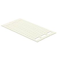 Entrelec - TE Connectivity MC512 Marker Card SNK Blank Card - WH 45 Labels/Card