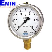 Pressure gauge calibration setup for industrial measurement instruments