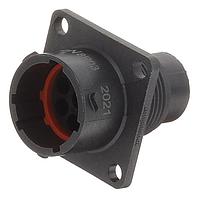 Amphenol SINE Systems RTS012N8P03 Connectors RCP SQ FL 8POS SZ 12 PIN SEAL