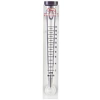 Dwyer VFC-143-EC Acrylic Flowmeter for Gas & Liquid – PVC/Acetal 1" NPT, NIST Option (1 in, NPT Female)
