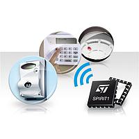 STMicroelectronics SPIRIT1QTR Wi-Fi Low Data Rate 1GHz 1 to 800KHz Trans