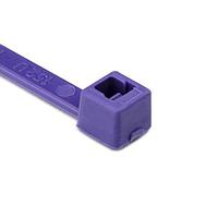 HellermannTyton T30R7M4 Cable Ties MilSpec Cable Tie, 6" Long, MS3367, UL Rated, 30lb Tensile Strength, PA66, Purple, 1000/pkg
