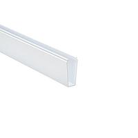 HellermannTyton 181-13001 Solid Wall Wiring Duct Solid Wall Wiring Duct, 1" x 3", Non-Adhesive, PVC, White, 120ft/Carton