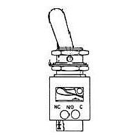 Honeywell 62AT11-82G Toggle Switches SPDT 2POS T2typ TERM LOCKING LVR TOGG SW