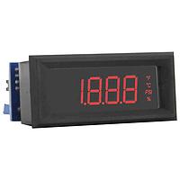 Dwyer DPMP-501 LCD Digital Panel Meter, 3.5 Digits, Adjustable Zero/Span, Snap-in Mount (12 Vdc/24 Vdc)