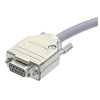 HARTING 09670500343 Two Piece Backshell D Sub top entry metal hood 50 pole