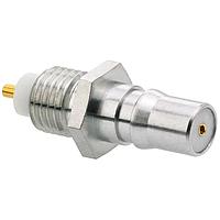 HUBER+SUHNER 22_QMA-50-0-4/133_NH Connectors QMA straight bulkhead receptacle jack(f)