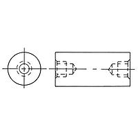 RAF Electronic Hardware 1718-632-S-12 Round 1/4 Rd X 3-1/2 Length Round Standoff