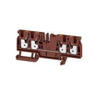 Weidmuller 2534390000 DIN Rail Terminal Blocks A4C 4 BR
