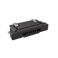 Amphenol FCI SFV7R-1STE1HLF Board Mount 0.50mm Flex Connector, SFV-R Series, 7 Position, Bottom Side Contact, Side Entry Surface Mount ZIF Connector, Halogen Free, Lead Free