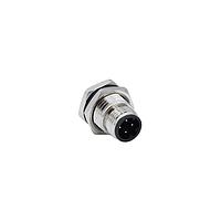 NorComp 860RD04-113R004 Connectors IP67 Male M12 Panel Mount 4 Position Straight Dip Solder