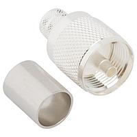 Amphenol RF 182130-10 Connectors UHF STRT CRIMP PLUG FOR LMR-400, 50 OHM