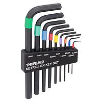 THORLABS CCHK/M Color-Coded Hex Key Set (9-Piece Color-Coded)