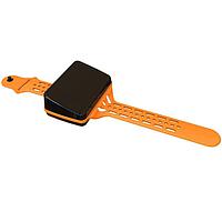Serpac BW64SDBKCSNO Wrist Enclosure BW64 sloped wrist enclosure with neon orange strap