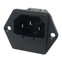 Adam Tech IEC-F-1 Inlets M SCREW-ON INTL I/O PANEL MOUNT