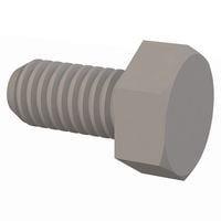 Essentra Components 50M030050J006 Cap Screw Hex Unslotted Bolt, M3 X .5 Thread, 6mm Lg