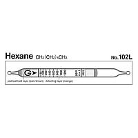 Gastec 102L Quick-measuring Detector tubes Hexane CH3（CH2）4CH3 (4-1200ppm)