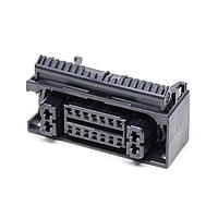 AMP Connectors - TE Connectivity 1-2112780-9 Receptacle Housing 18POS, MIXED, REC HSG, ASSY, SEALED