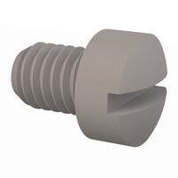 Essentra Components 011032F025 Machine Screw Fillister Slotted Screw, #10-32 Thread, 1/4 Lg